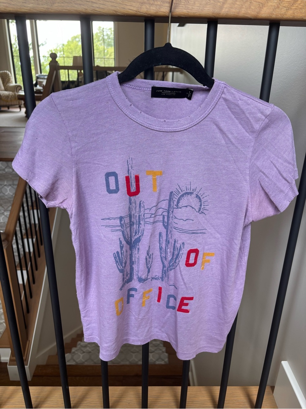 Junk Food Clothing Los Angeles "Out of Office" Graphic T-Shirt